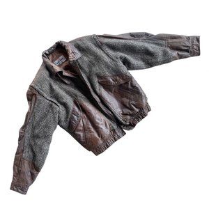 U2 wear me out REAL LEATHER JACKET- HIGH QUALITY - Mens Jacket SIZE 40 Medium